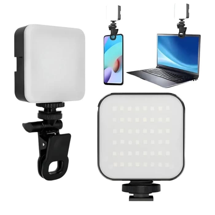 Iluminador LED Clip LTMEX AL-2755 com Ajuste de Brilho