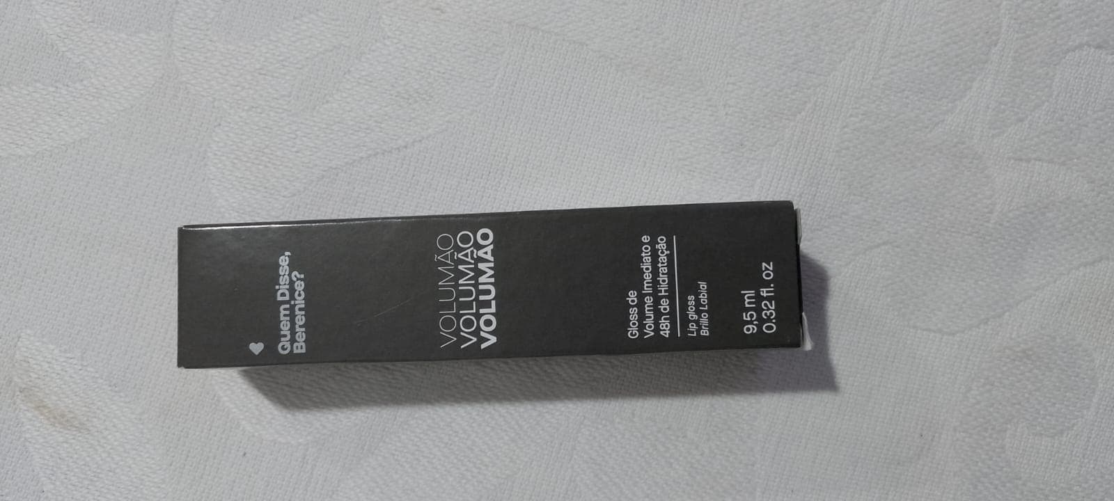 Gloss labial Volumão Quem Disse, Berenice? 9,5ml
