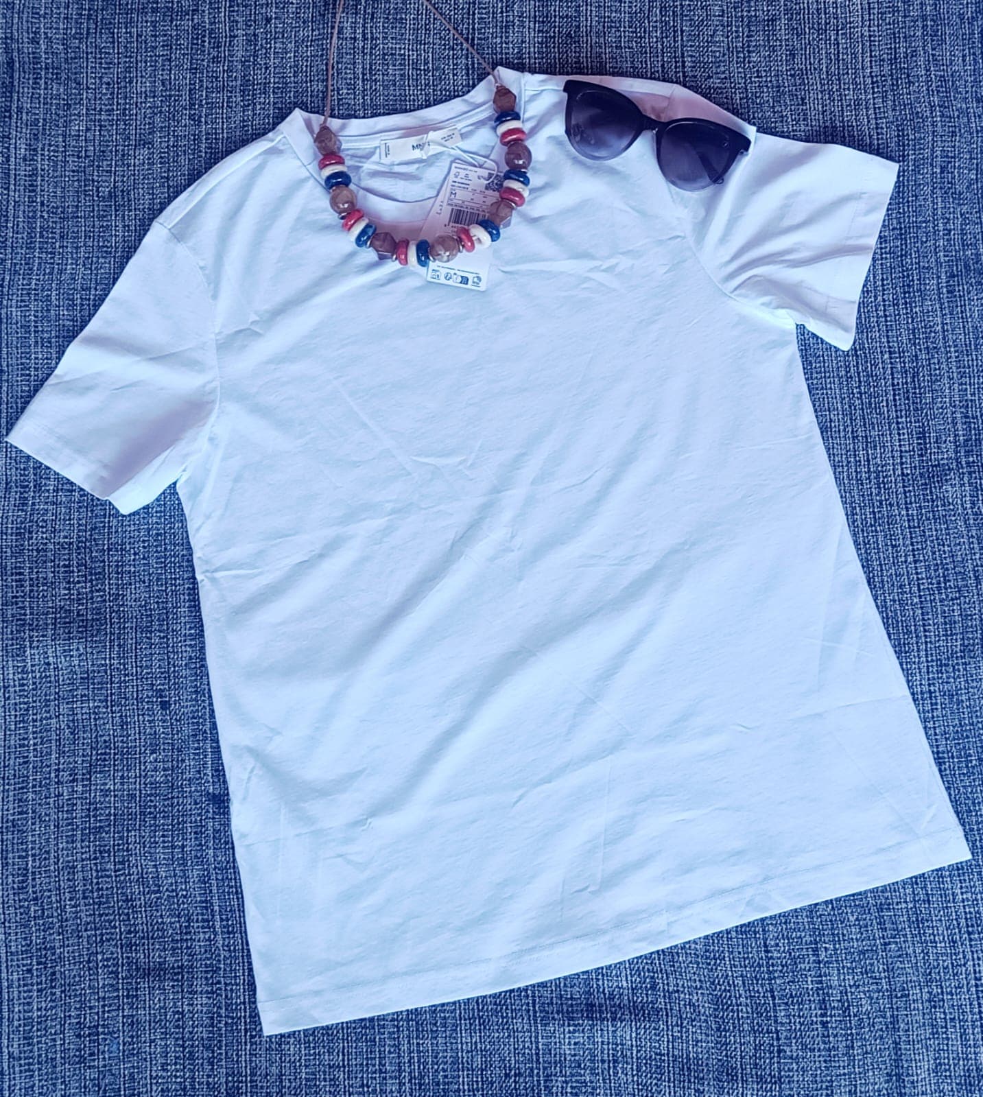 Camiseta Basica Feminina Branca