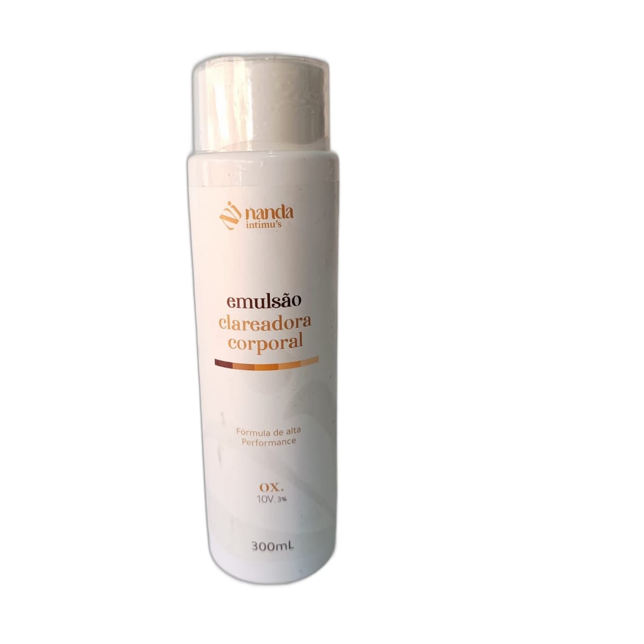 Emulsão Clareadora Corporal Nanda Intimus OX 10 Volumes 300ml
