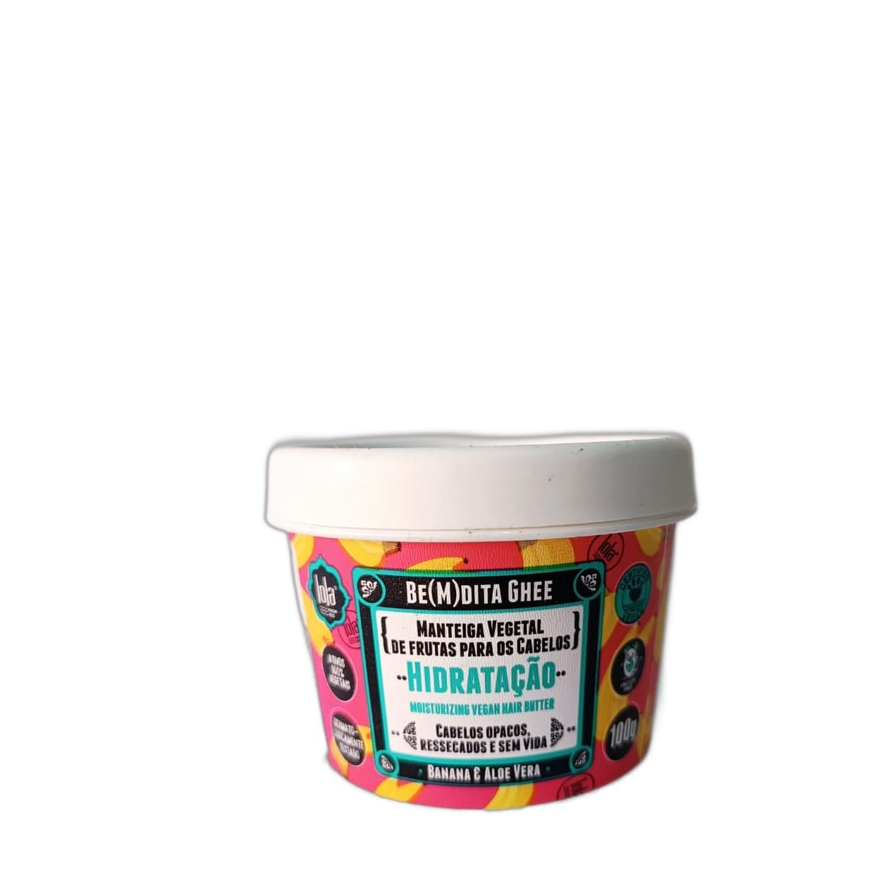 Máscara Capilar Lola Cosmetics Be(m)dita Ghee Hidratação 100g