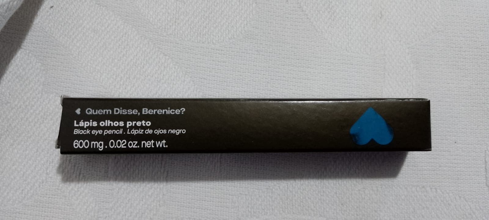 Lápis de olhos Quem Disse, Berenice? preto 600 mg