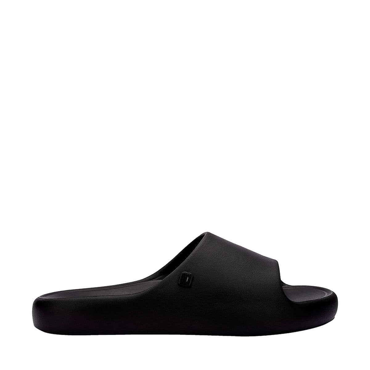 Slide Melissa Free Print Slide Preto/Branco/Amarelo