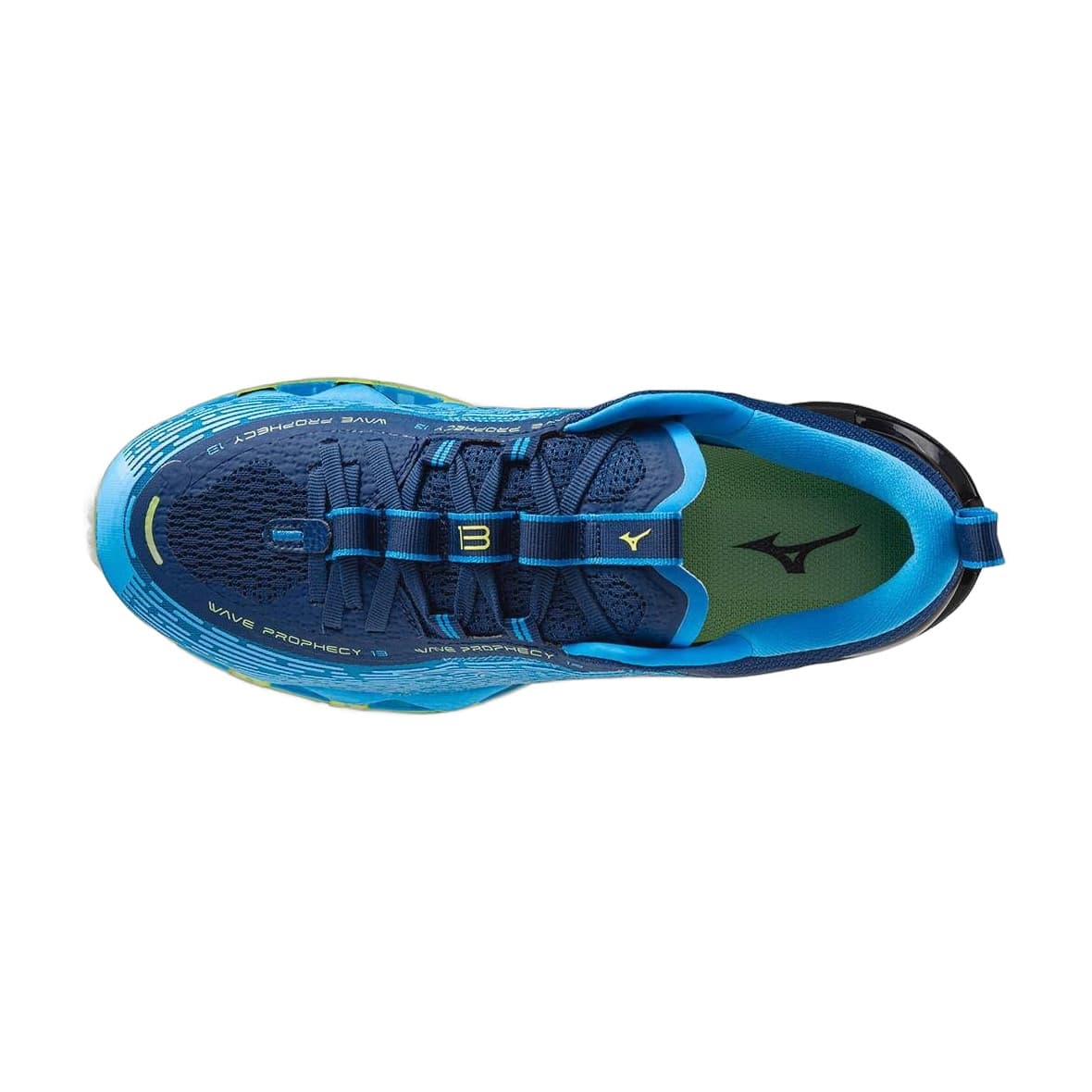 Tênis Mizuno Wave Prophecy 13 Masculino Azul Nº 40