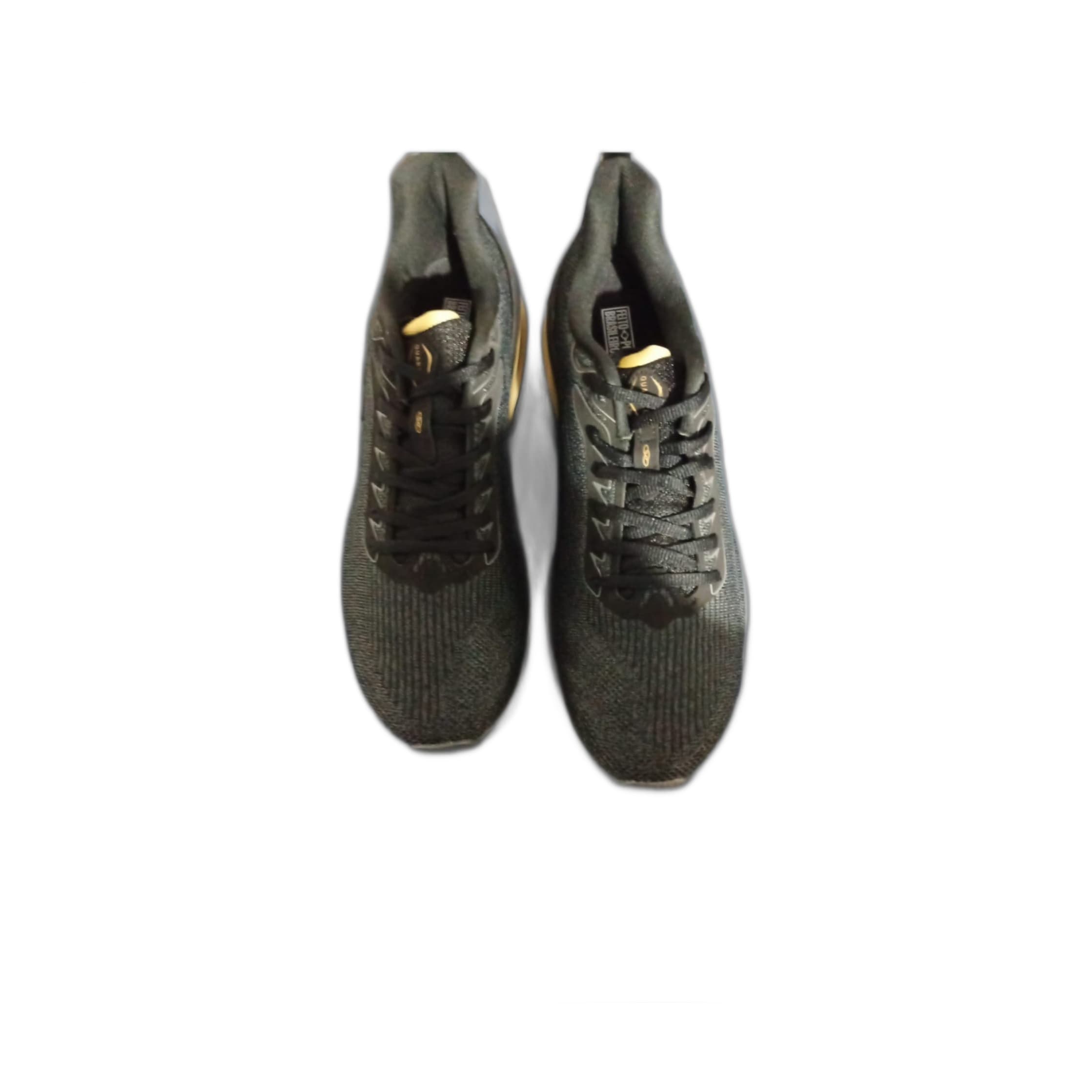 Tênis Olympikus Quartzo Masculino Preto Mescla/Dourado Nº 44