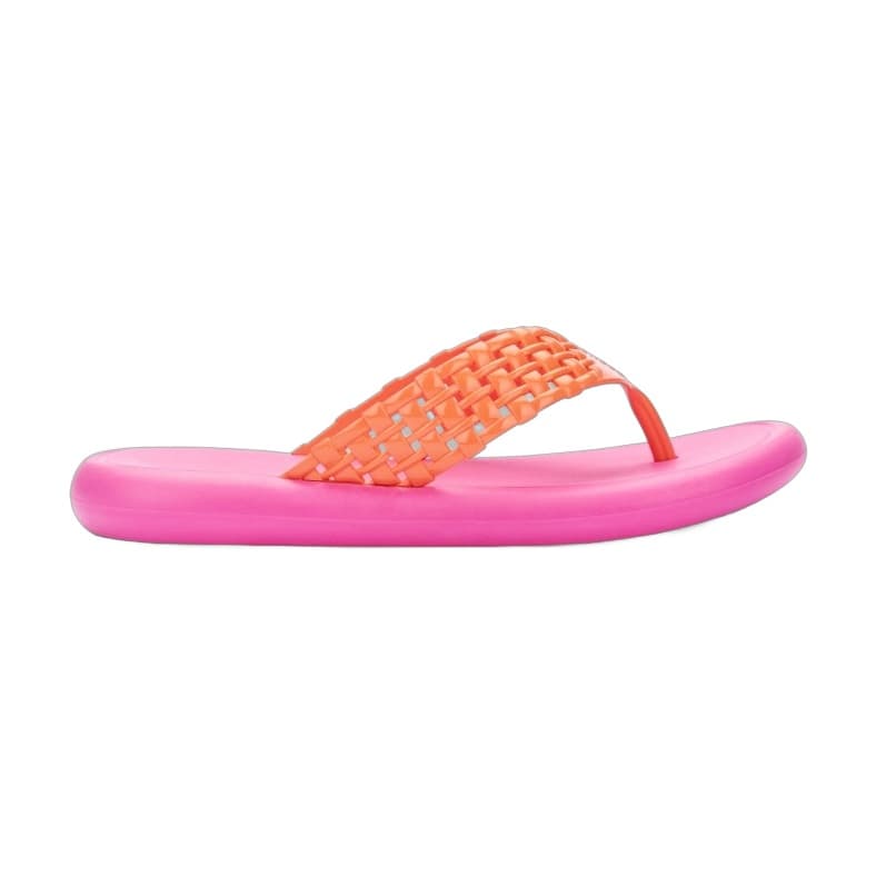 Chinelo Melissa Possession Flip Flop Rosa/Laranja