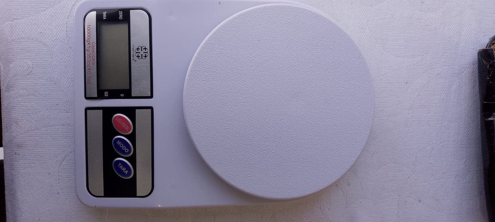 Balança digital de cozinha Moment 10 kg precisão 1 g