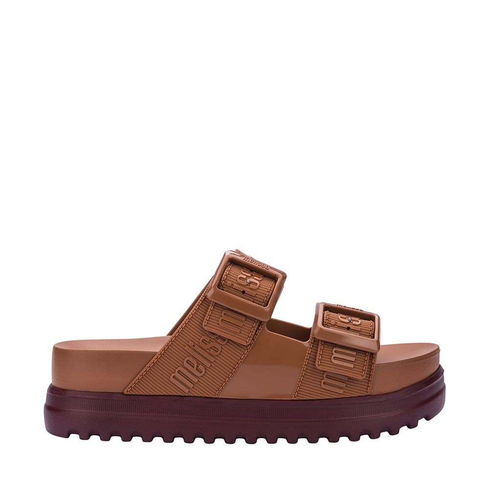 Tamanco Melissa Cozy M Lover Platform Marrom