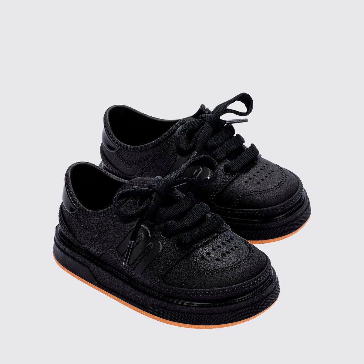 Tênis Mini Melissa Bold Sneaker Infantil Preto