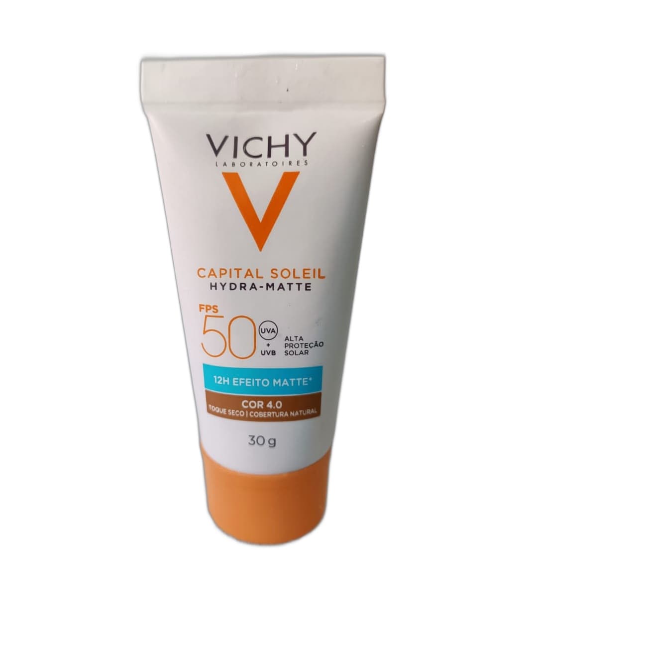 Protetor Solar Facial com Cor Vichy Capital Soleil Hydra-Matte FPS 50 Cor 4.0 30g